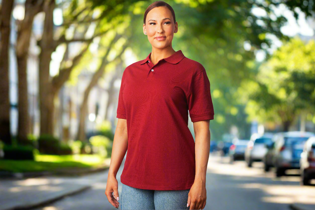 Sleek & Simple in BURGUNDY